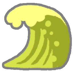 부식성 파도