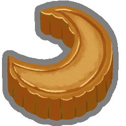 달 모양 페스츄리